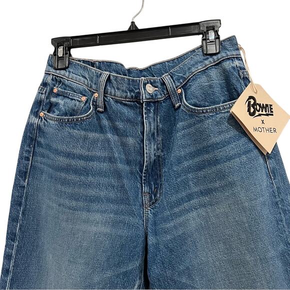 MOTHER DENIM The Bowie Rambler Studded Zip Ankle Jeans - Picture 4 of 13